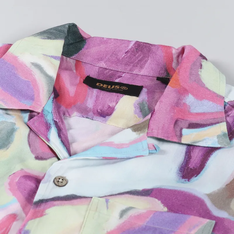 Deus Ex Machina Lorelei Shirt Magenta-6