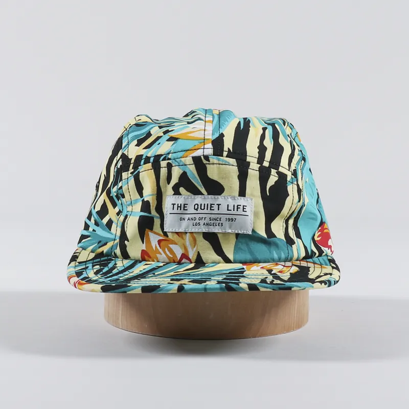 The Quiet Life Lotus 5 Panel Camper Hat Multi-2