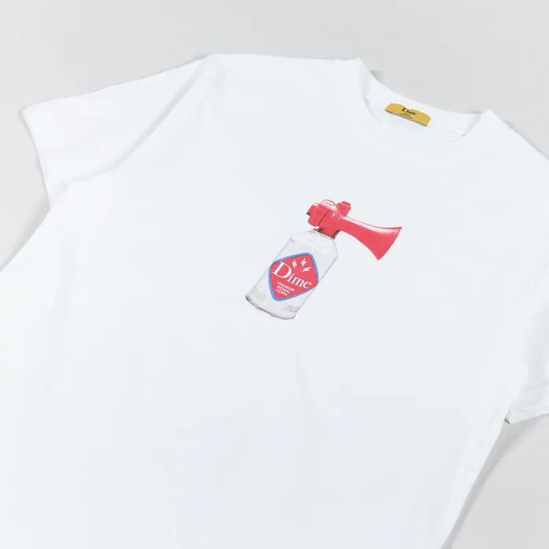 Dime Loud T Shirt White-2