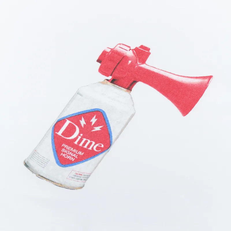Dime Loud T Shirt White-1