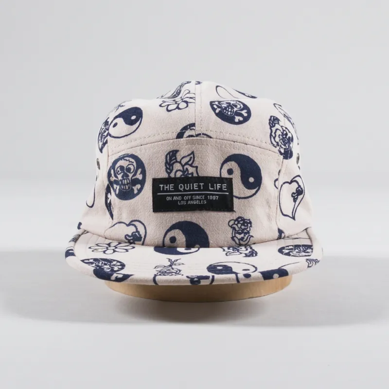 The Quiet Life Louis 5 Panel Camper Hat Pink-2