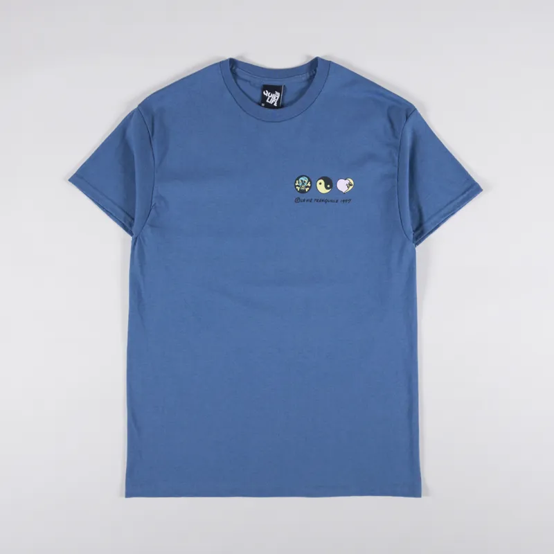 The Quiet Life Louis T Shirt Slate-1