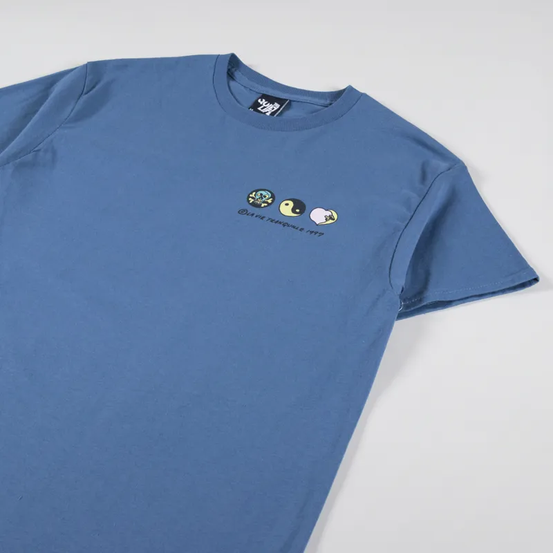 The Quiet Life Louis T Shirt Slate-3