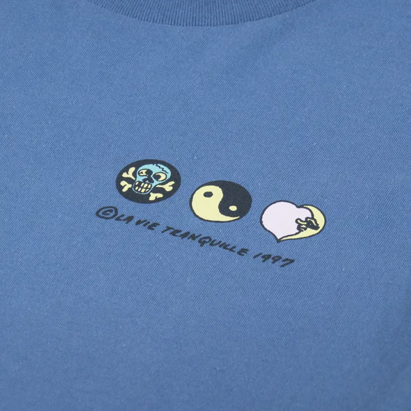 The Quiet Life Louis T Shirt Slate-5