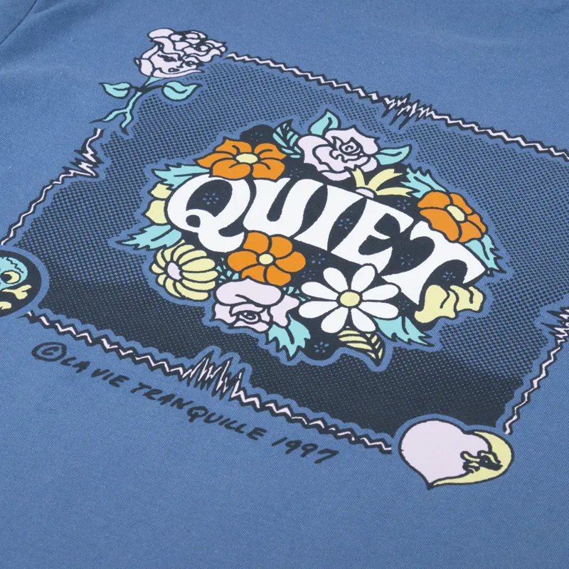 The Quiet Life Louis T Shirt Slate-4