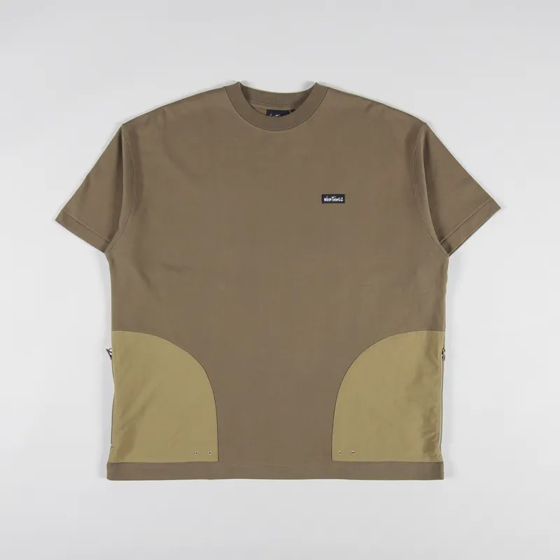Wild Things Low Pocket T Shirt Sand