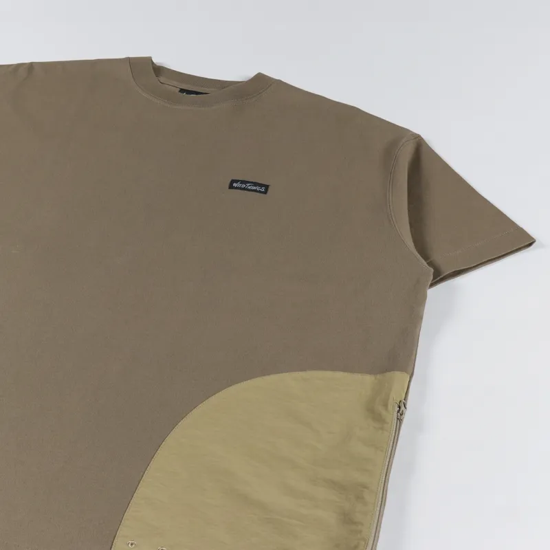 Wild Things Low Pocket T Shirt Sand-3