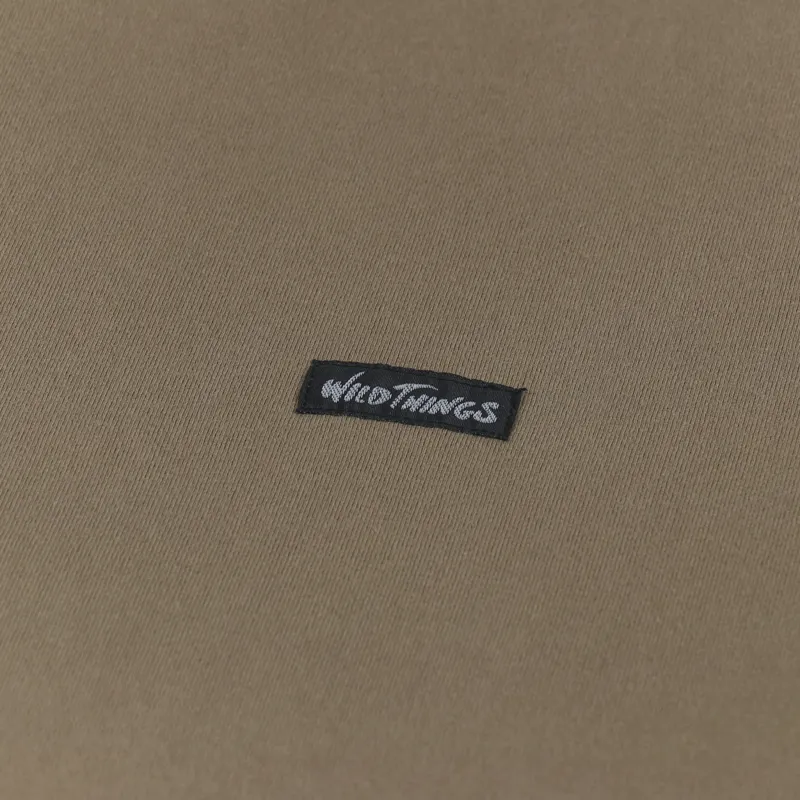 Wild Things Low Pocket T Shirt Sand-2