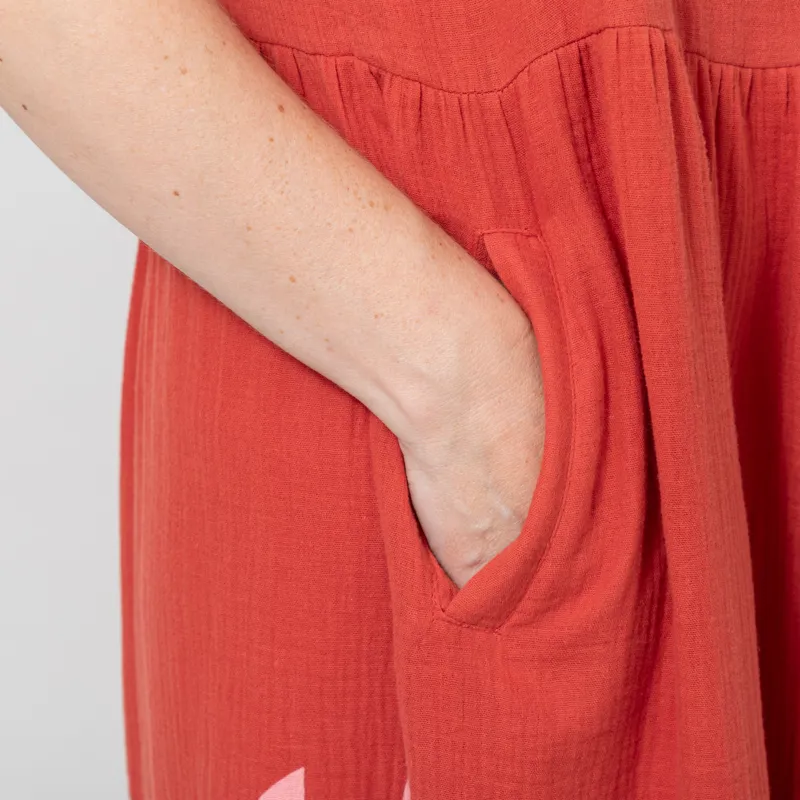 L.F. Markey Womens Bronn Dress Paprika-7