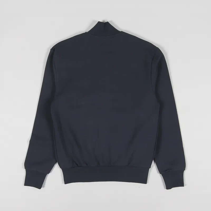 Fred Perry Reissues Loopback Bomber Jacket Navy-2