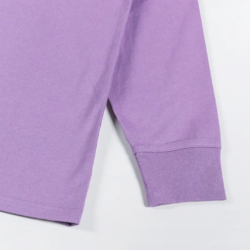 Carhartt WIP Long Sleeve American Script T Shirt Violanda-4