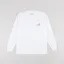 Carhartt WIP Long Sleeve American Script T Shirt White
