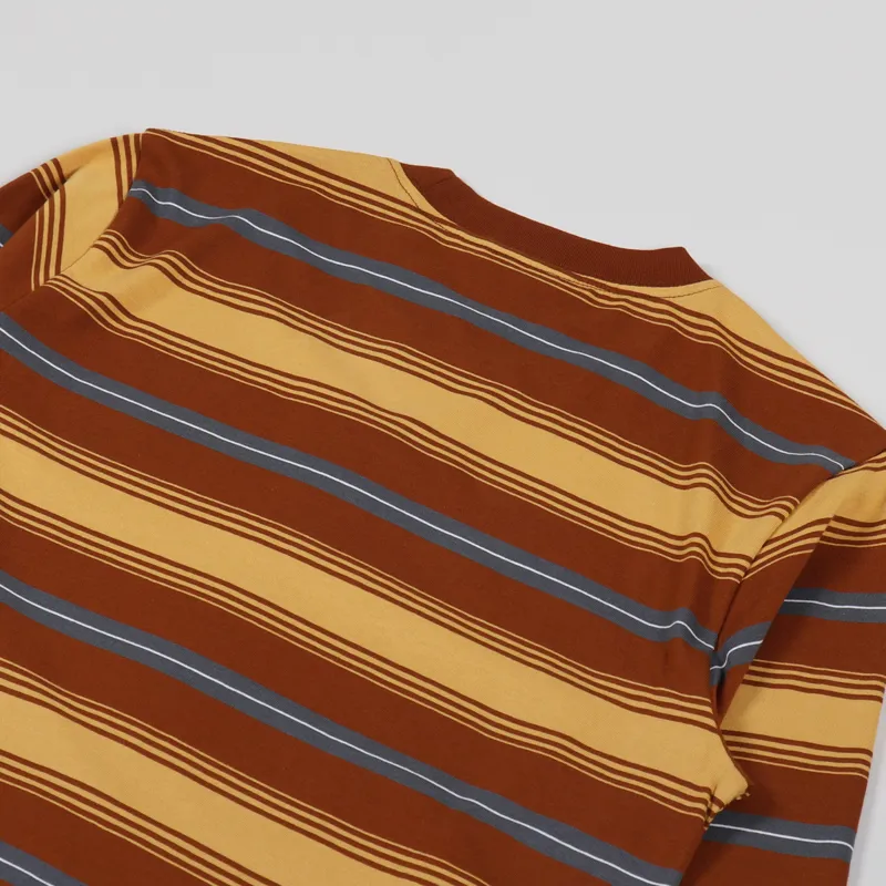 Carhartt WIP Long Sleeve Buren T Shirt Brandy-3