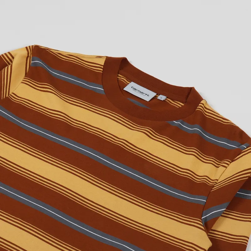 Carhartt WIP Long Sleeve Buren T Shirt Brandy-2