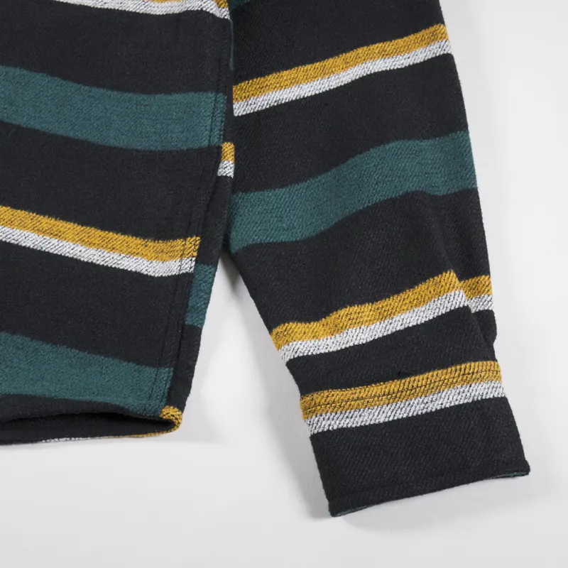 Carhartt WIP Long Sleeve Bowman Shirt Juniper Stripe-7