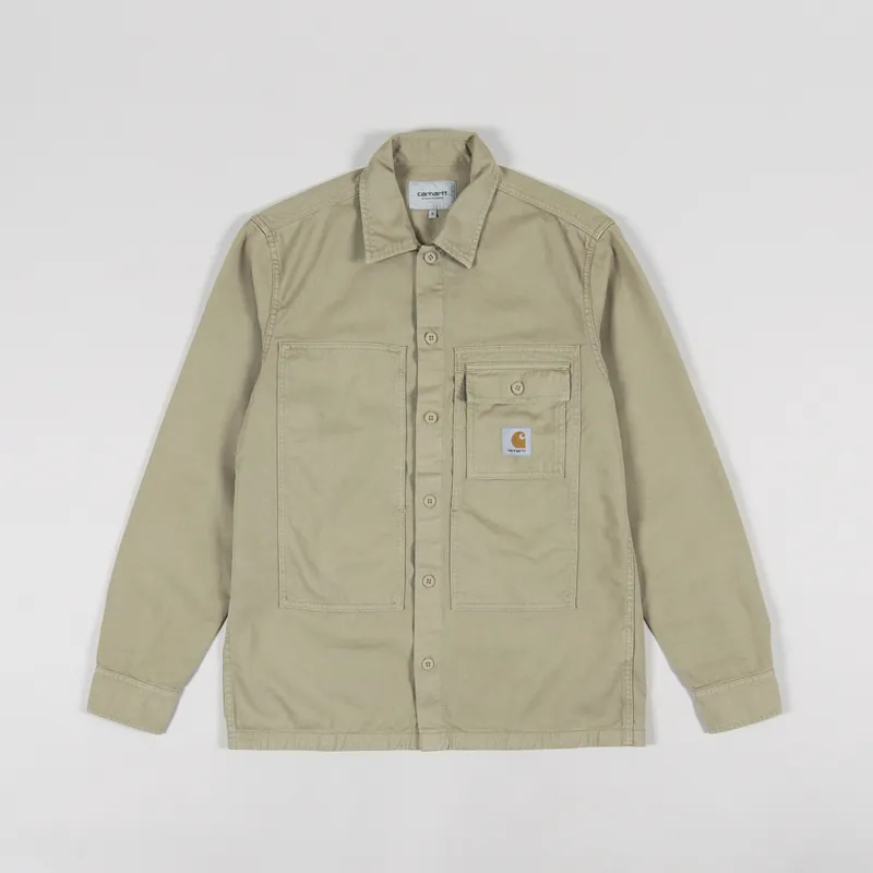 Carhartt WIP Long Sleeve Charter Shirt Ammonite