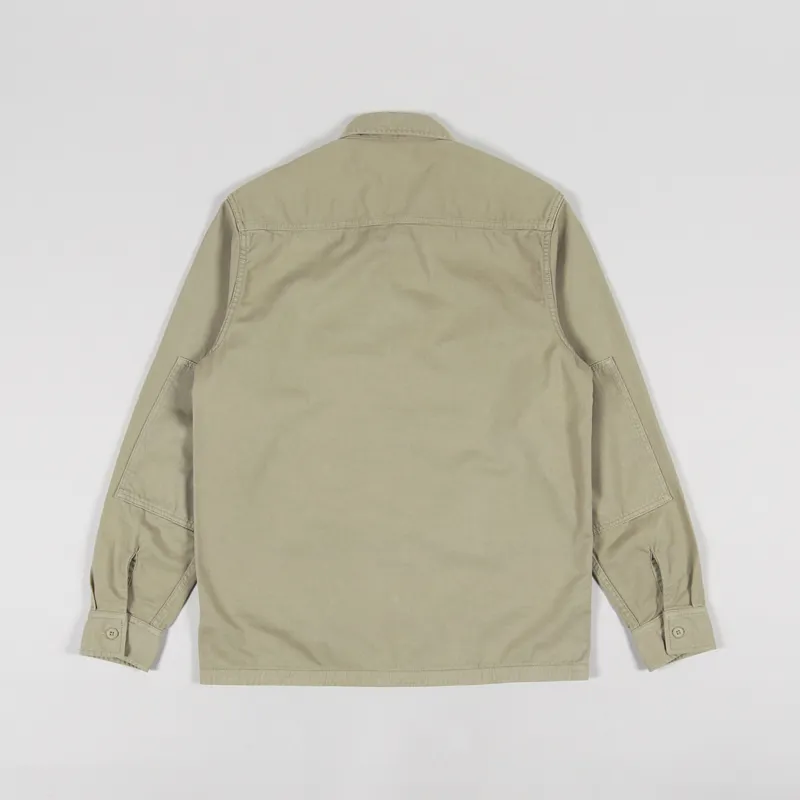 Carhartt WIP Long Sleeve Charter Shirt Ammonite-2