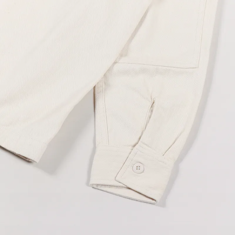 Carhartt WIP Long Sleeve Charter Shirt Natural-4