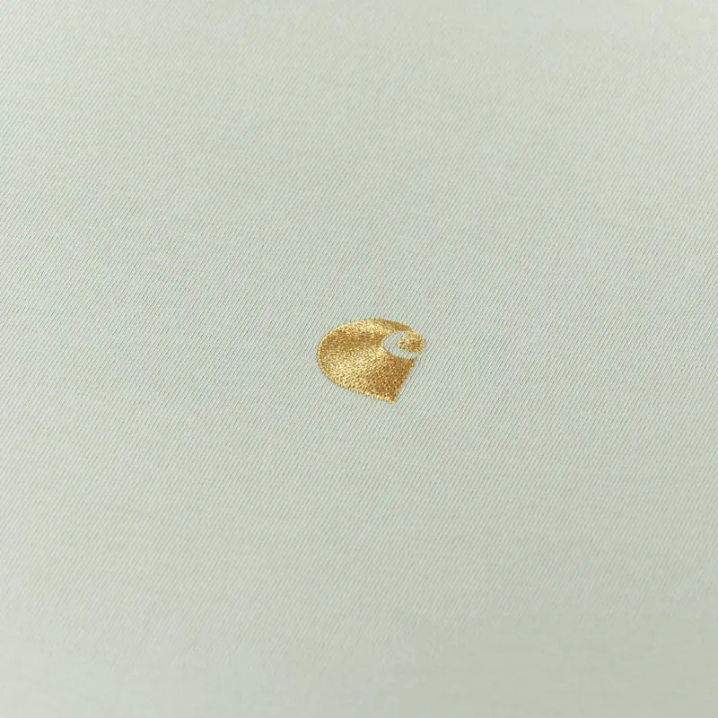 Carhartt WIP Long Sleeve Chase T Shirt Agave Gold-4