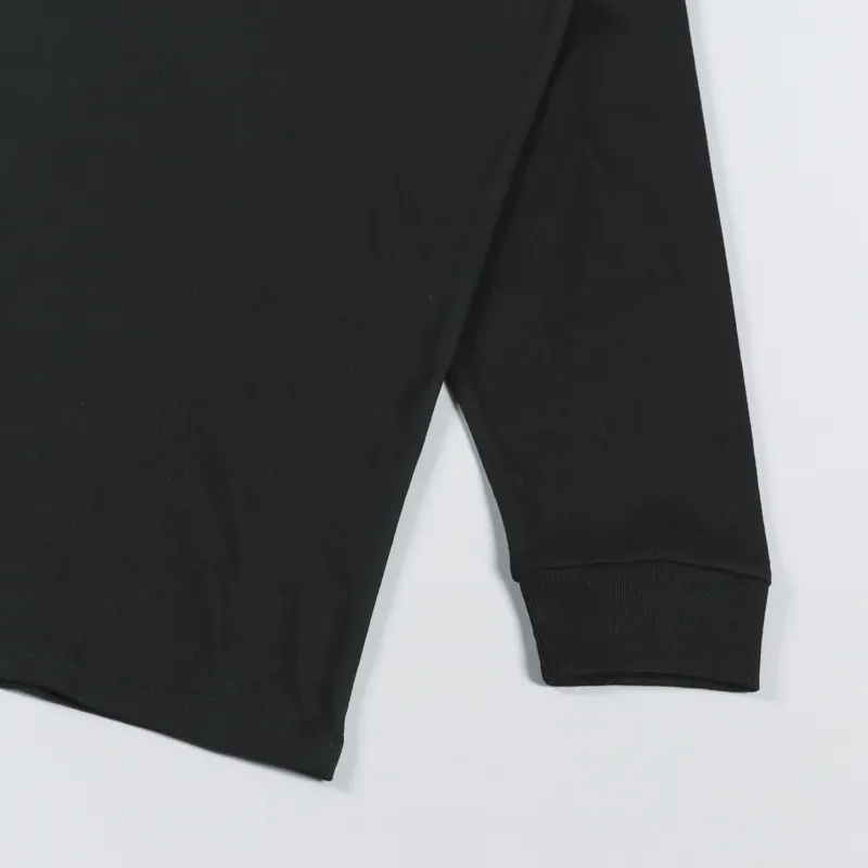 Carhartt WIP Long Sleeve Chase T Shirt Black Gold-5