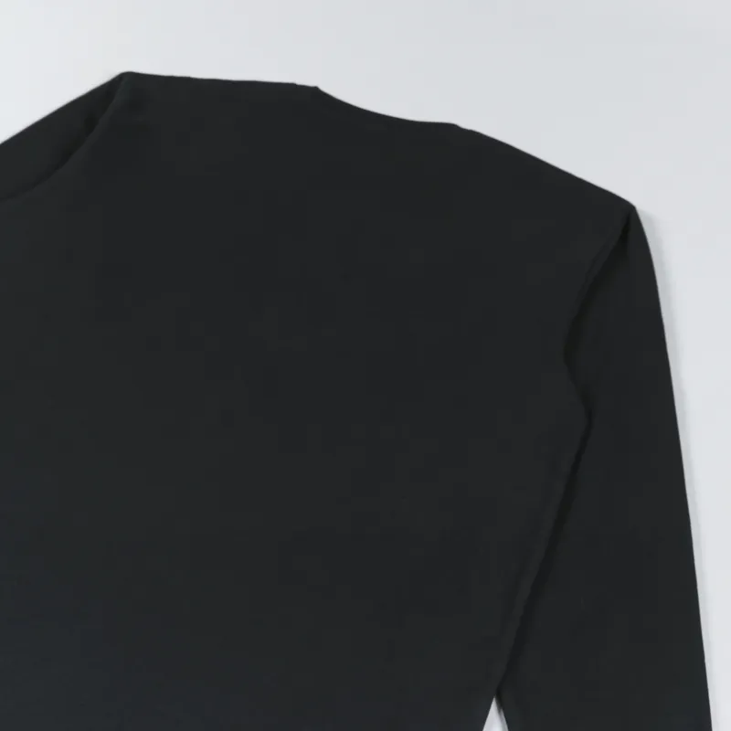 Carhartt WIP Long Sleeve Chase T Shirt Black Gold-3