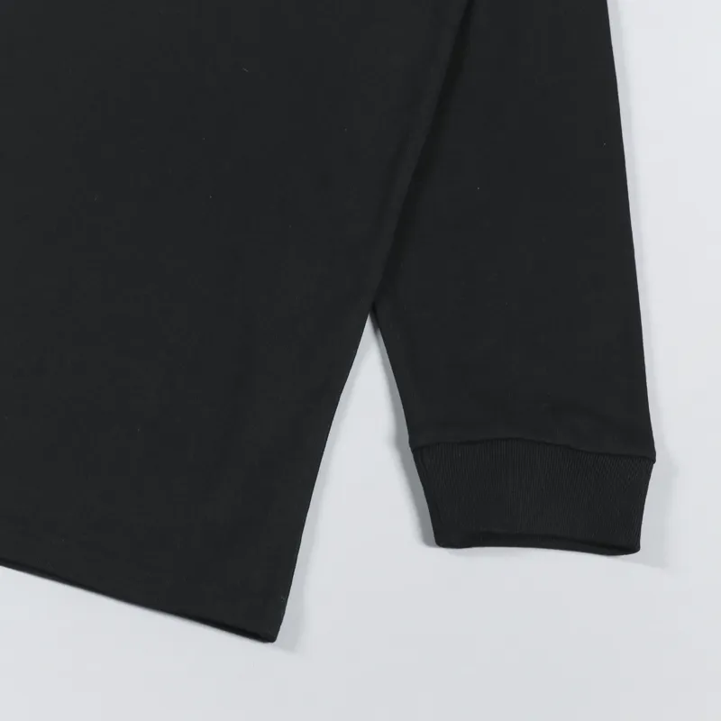 Carhartt WIP Long Sleeve Chase T Shirt Black Gold-6