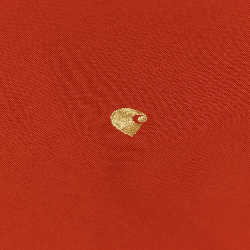 Carhartt WIP Long Sleeve Chase T Shirt Copperton Gold-4