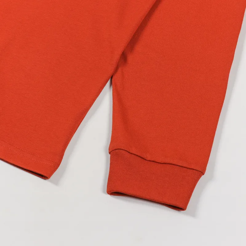 Carhartt WIP Long Sleeve Chase T Shirt Copperton Gold-3