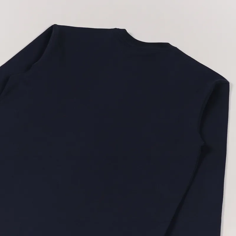 Carhartt WIP Long Sleeve Chase T Shirt Dark Navy Gold-3