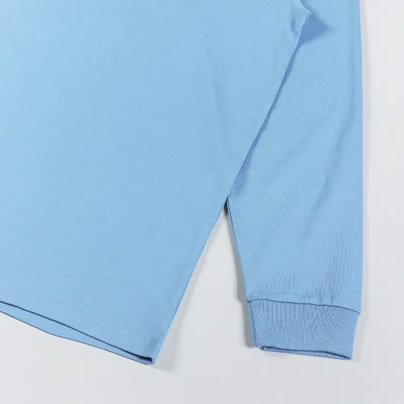 Carhartt WIP Long Sleeve Chase T Shirt Piscine Gold-5