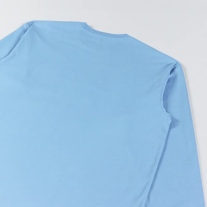 Carhartt WIP Long Sleeve Chase T Shirt Piscine Gold-3