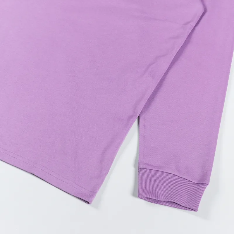 Carhartt WIP Long Sleeve Chase T Shirt Violanda Gold-6