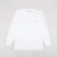 Carhartt WIP Long Sleeve Chase T Shirt White Gold