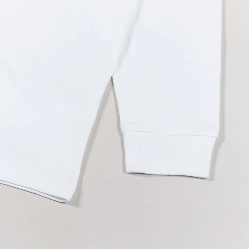 Carhartt WIP Long Sleeve Chase T Shirt White Gold-5