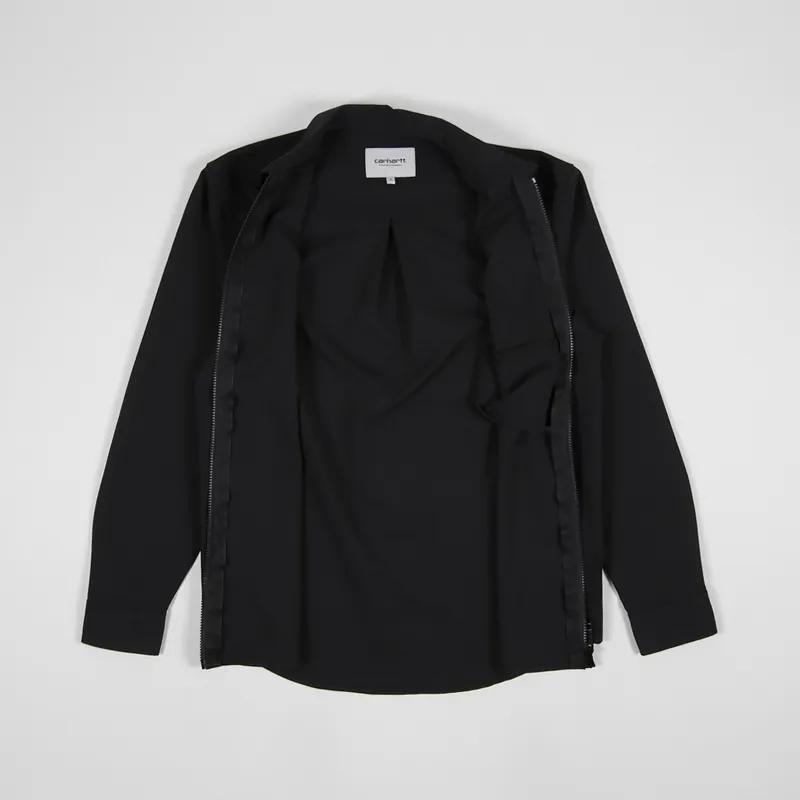 Carhartt WIP Mens Outdoor Long Sleeve Colewood Shirt Black