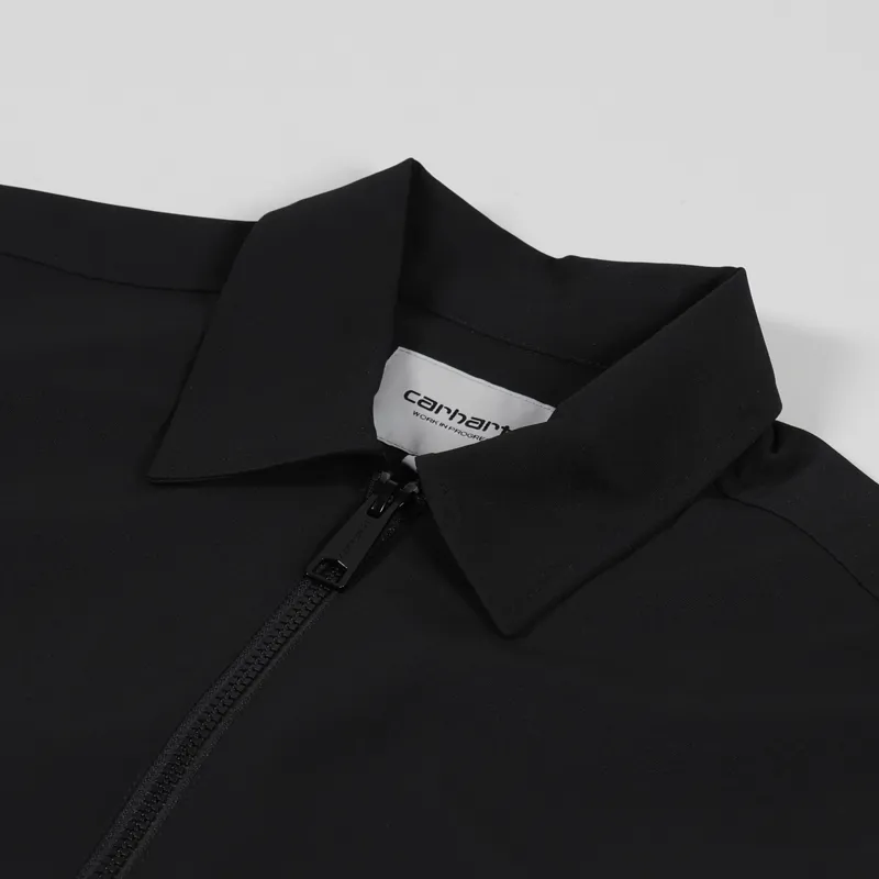 Carhartt WIP Mens Outdoor Long Sleeve Colewood Shirt Black