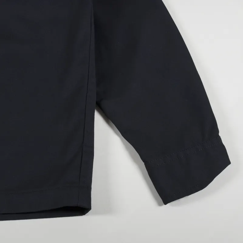 Carhartt WIP Long Sleeve Craft Zip Shirt Black-7