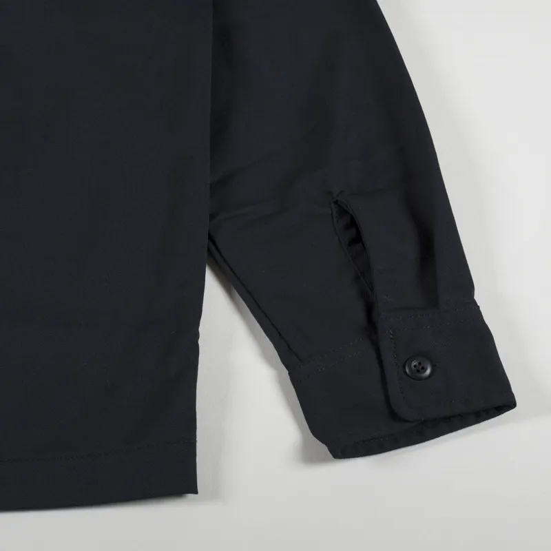 Carhartt WIP Long Sleeve Craft Zip Shirt Black-8