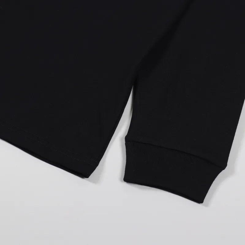 Carhartt WIP Long Sleeve Carhartt Race Play T Shirt Black-7