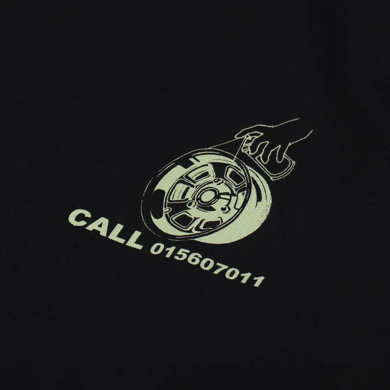 Carhartt WIP Long Sleeve Carhartt Race Play T Shirt Black-6