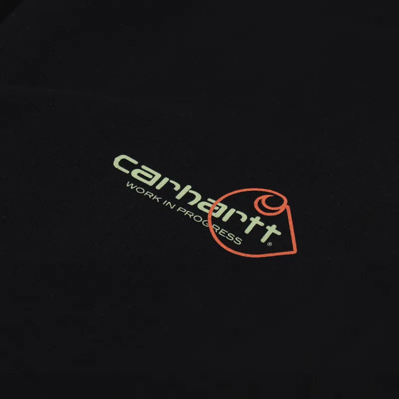 Carhartt WIP Long Sleeve Carhartt Race Play T Shirt Black-5