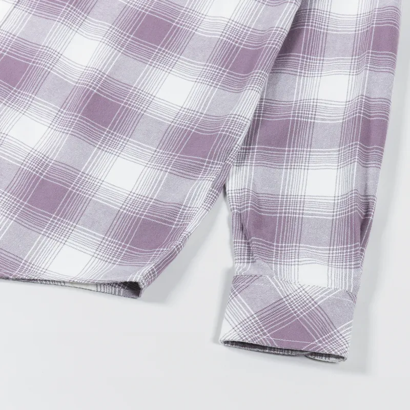 Carhartt WIP Long Sleeve Deaver Shirt Misty Thistle-4