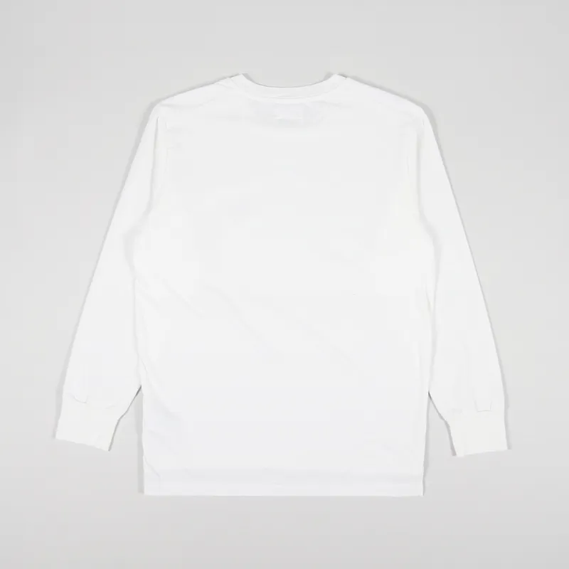Universal Works Long Sleeve T Shirt Ecru Organic Jersey-1