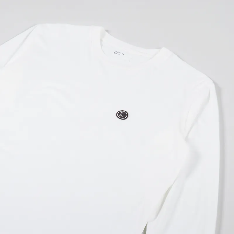 Universal Works Long Sleeve T Shirt Ecru Organic Jersey-2