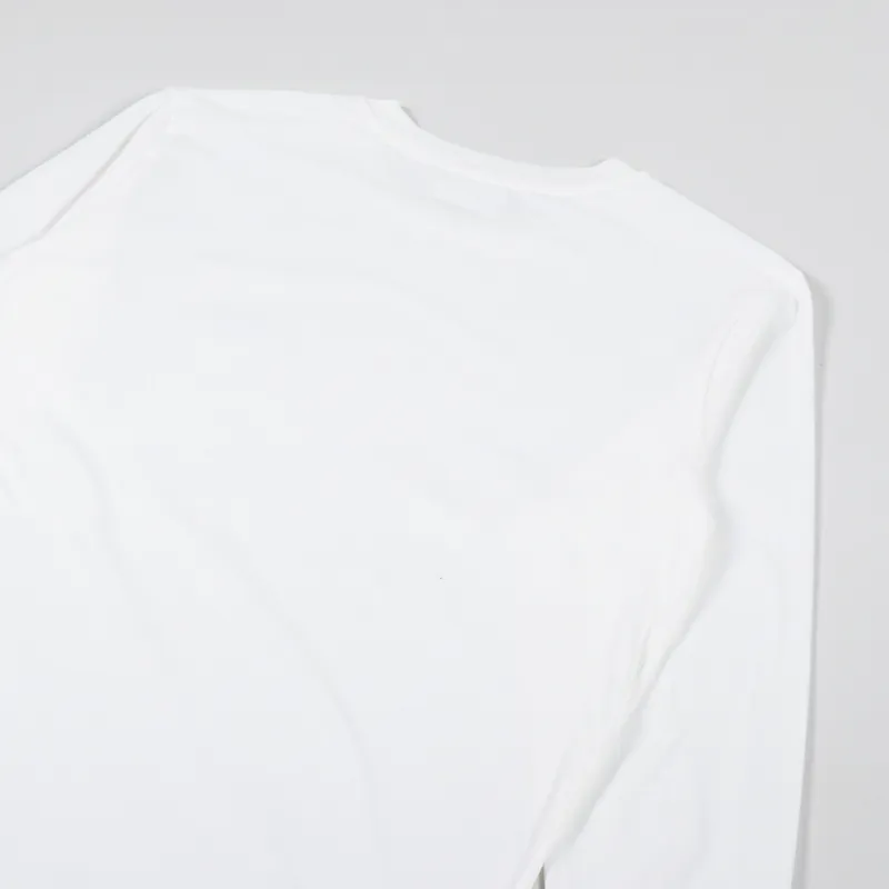 Universal Works Long Sleeve T Shirt Ecru Organic Jersey-5