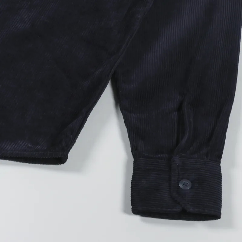 Carhartt WIP Long Sleeve Flint Shirt Dark Navy-7