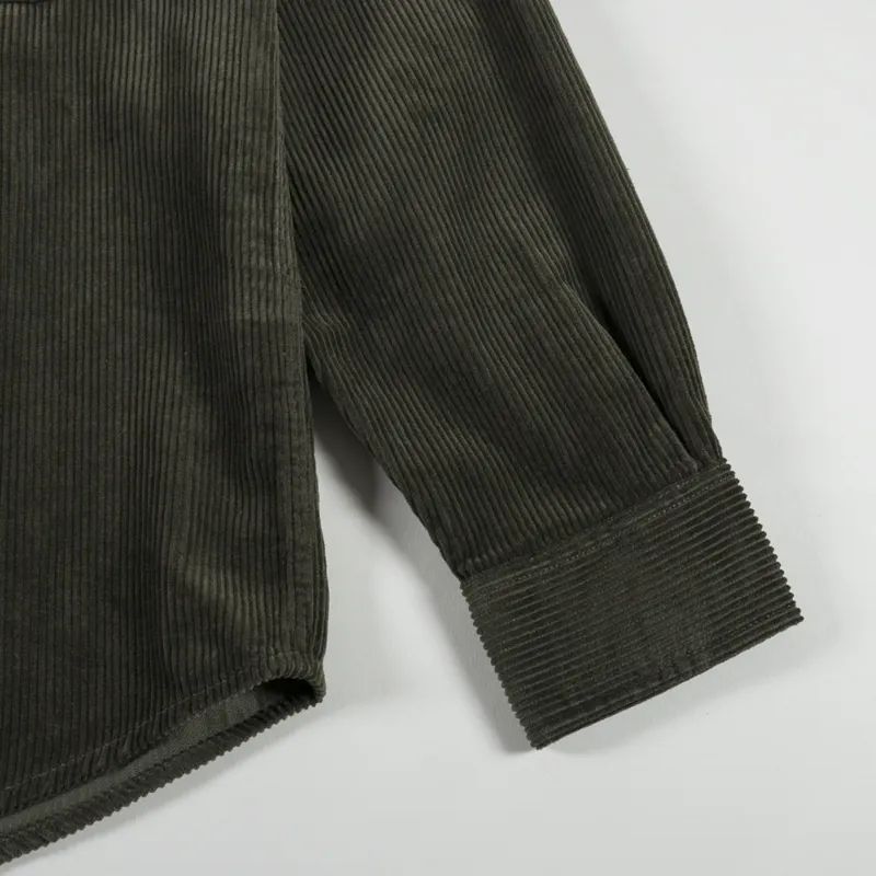 Carhartt WIP Long Sleeve Flint Shirt Plant Rinsed-4