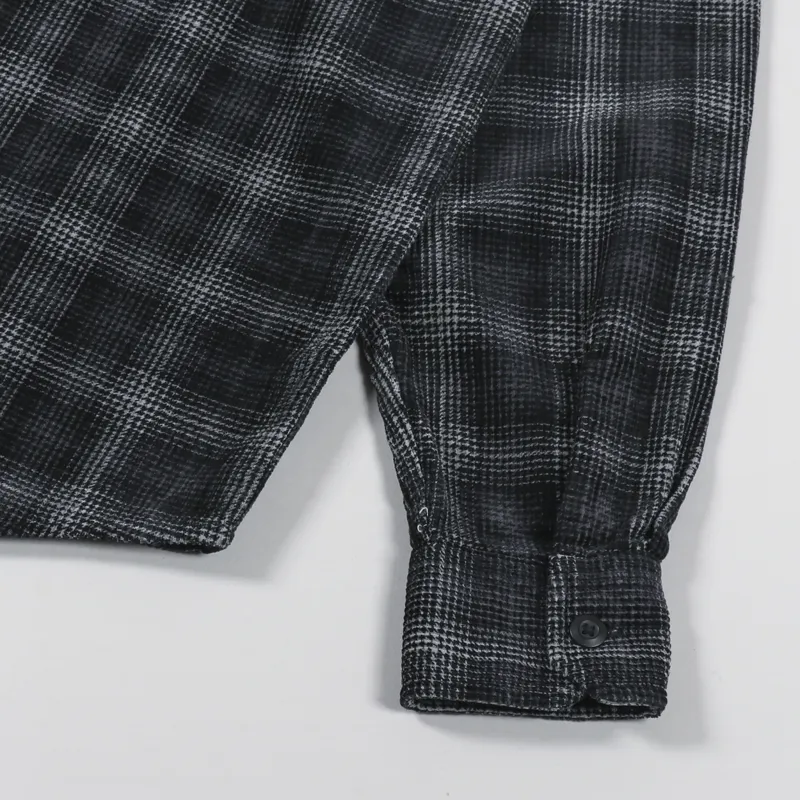 Carhartt WIP Long Sleeve Flint Shirt Wiley Check Vulcan Rinsed-4