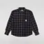 Carhartt WIP Long Sleeve Flint Shirt Wiley Check Dark Plum Rinsed