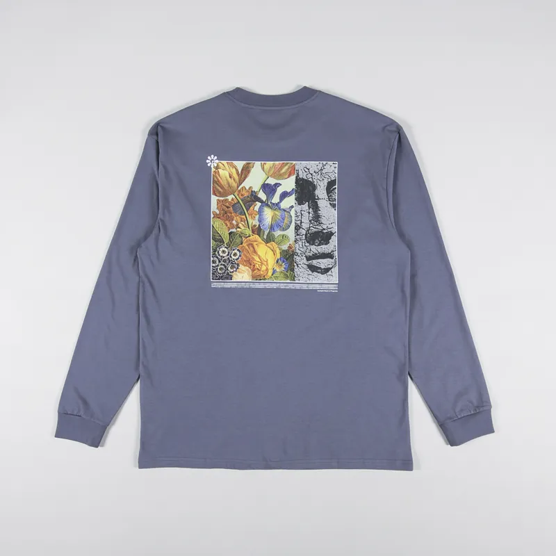 Carhartt WIP Long Sleeve Greenhouse T Shirt Bluefin